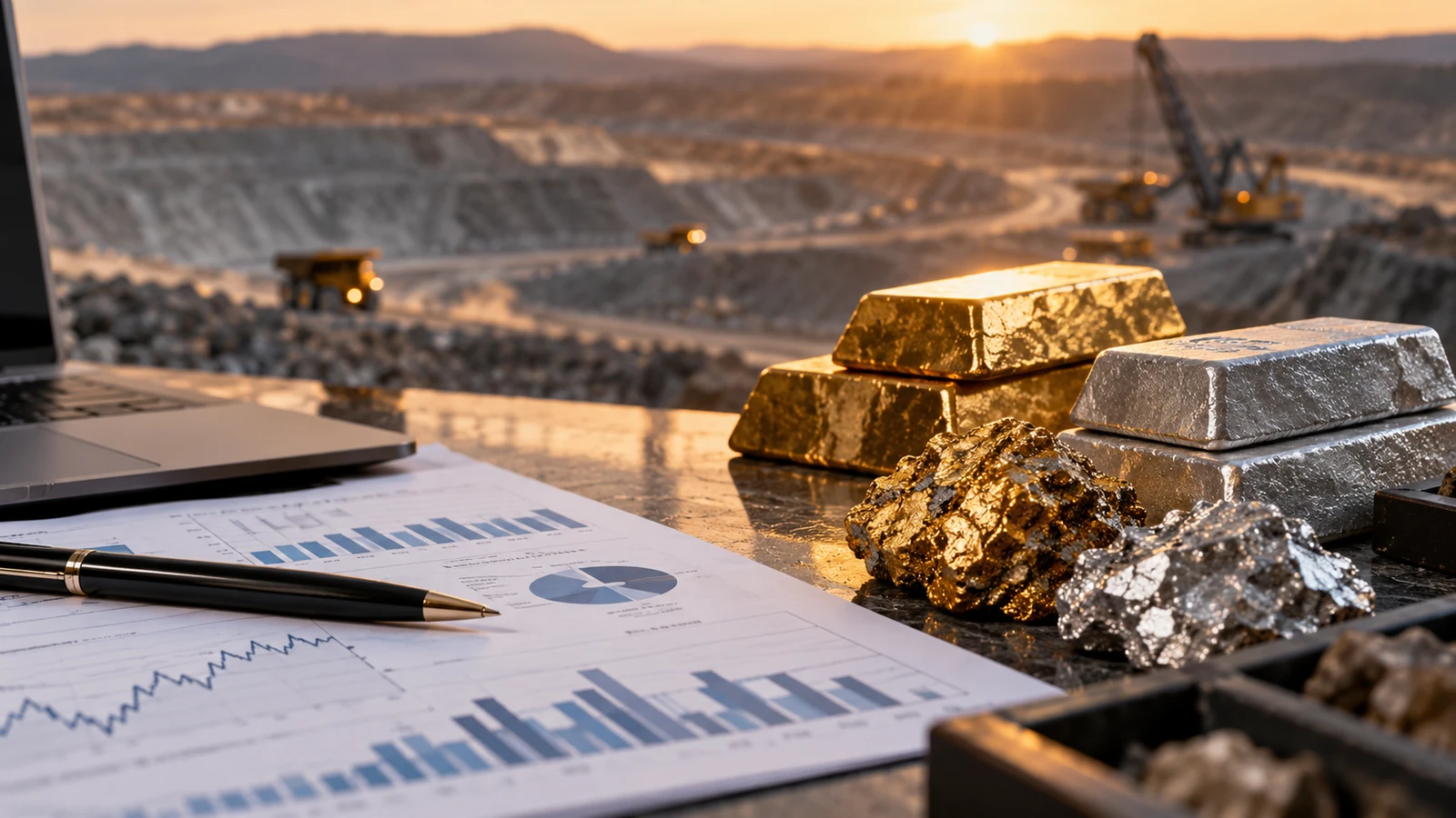Editorial illustration of Mining Recovery Rates Explained: Where Ore Value Meets Processing Reality
